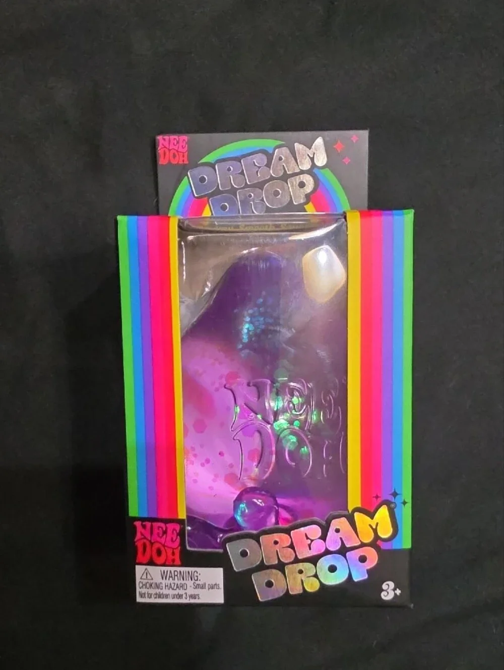 Dream Drop Purple Stress Toy